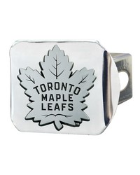 Toronto Maple Leafs Hitch Cover Chrome by   