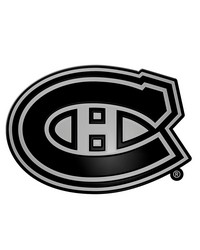 Montreal Canadiens 3D Chrome Metal Emblem Chrome by   