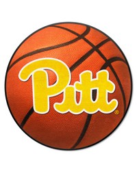 Pitt Panthers Basketball Mat by   