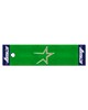 Fan Mats  LLC Houston Astros Putting Green Mat Retro Green