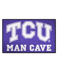 Texas Christian Man Cave Starter Rug 19x30 by   