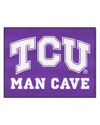 Texas Christian Man Cave AllStar Mat 34x45 by   