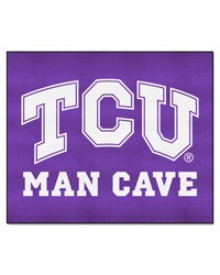 Texas Christian Man Cave Tailgater Rug 60x72 by   