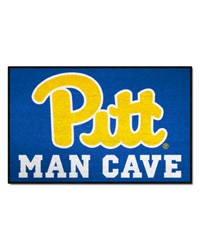 Pitt Panthers Starter Mat Man Cave by   