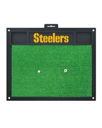 Pittsburgh Steelers Golf Hitting Mat by   