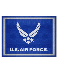 U.S. Air Force 8ft. x 10 ft. Plush Area Rug Blue by   