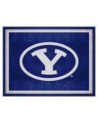 BYU Cougars 8ft. x 10 ft. Plush Area Rug Blue by   