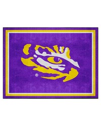 LSU Tigers 8ft. x 10 ft. Plush Area Rug Purple by   