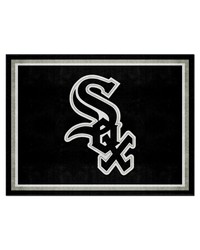 Chicago White Sox 8ft. x 10 ft. Plush Area Rug Black by   
