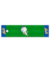 New York Mets Putting Green Mat Retro by   