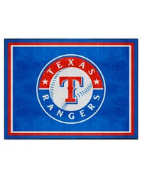 Texas Rangers 8ft. x 10 ft. Plush Area Rug Blue by   