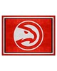 Fan Mats LLC Atlanta Hawks 8x10 Rug Red