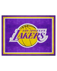 Los Angeles Lakers 8ft. x 10 ft. Plush Area Rug Purple by   