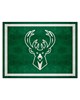 Fan Mats  LLC Milwaukee Bucks 8x10 Rug Green