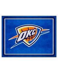 Oklahoma City Thunder 8ft. x 10 ft. Plush Area Rug Blue by   