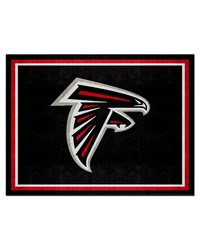 Atlanta Falcons 8ft. x 10 ft. Plush Area Rug Black by   