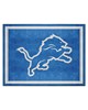 Fan Mats LLC Detroit Lions 8x10 Rug Blue