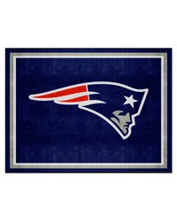 New England Patriots 8ft. x 10 ft. Plush Area Rug Navy by   