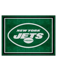 New York Jets 8ft. x 10 ft. Plush Area Rug Green by   