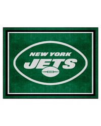New York Jets 8x10 Rug by   