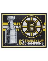 Boston Bruins Bruins 8ft. x 10 ft. Plush Area Rug Black by   