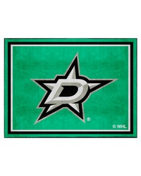 Dallas Stars 8ft. x 10 ft. Plush Area Rug Green by   