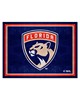 Fan Mats LLC Florida Panthers 8x10 Rug Blue
