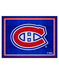 Montreal Canadiens 8ft. x 10 ft. Plush Area Rug Blue by   
