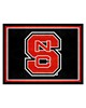 Fan Mats LLC NC State Wolfpack 8x10 Rug Black