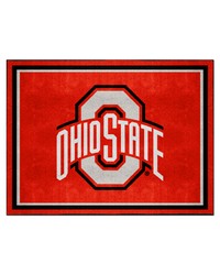 Ohio State Buckeyes 8ft. x 10 ft. Plush Area Rug Red by   