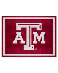Texas AM Aggies 8ft. x 10 ft. Plush Area Rug Maroon by   