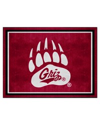 Montana Grizzlies 8ft. x 10 ft. Plush Area Rug Maroon by   