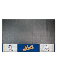 New York Mets Vinyl Grill Mat  26in. x 42in.2014 Blue by   