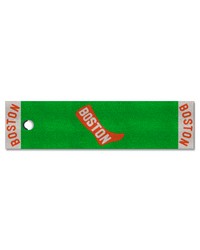 Boston Red Sox Putting Green Mat  1.5ft. x 6ft. 1908 Retro Logo Green by   