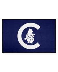 Chicago Cubs Starter Mat Accent Rug  19in. x 30in.1911 Navy by   
