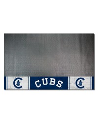 Chicago Cubs Vinyl Grill Mat  26in. x 42in.1911 Navy by   