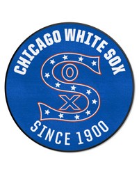 Chicago White Sox Roundel Rug  27in. Diameter1982 Navy by   