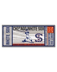 Chicago White Sox Ticket Runner Rug  30in. x 72in.1982 Gray by   