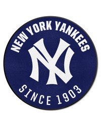New York Yankees Roundel Rug  27in. Diameter1927 Navy by   