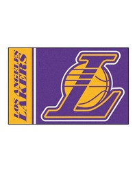 NBA Los Angeles Lakers Uniform Inspired Starter Rug 19x30 by   