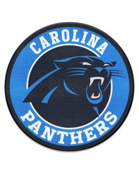Carolina Panthers Roundel Mat by   