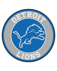 NFL Detroit Lions Roundel Mat by   
