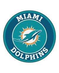 NFL Miami Dolphins Roundel Mat by   