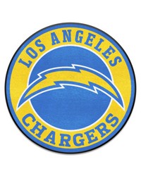 Los Angeles Chargers Roundel Mat by   