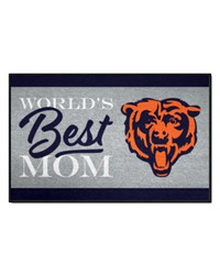 Chicago Bears Worlds Best Mom Starter Mat Accent Rug  19in. x 30in. Navy by   