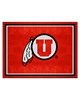 Fan Mats LLC Utah Utes 8x10 Rug Red