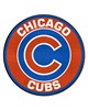 Fan Mats LLC Chicago Cubs Roundel Mat Blue