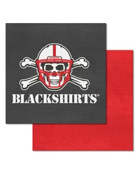 Nebraska Cornhuskers Team Carpet Tiles by   