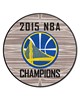 Fan Mats LLC Golden State Warriors Basketball Mat Tan