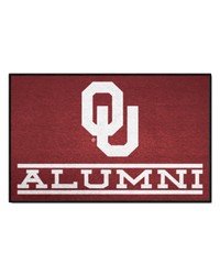 Oklahoma Sooners Starter Mat Accent Rug  19in. x 30in. Alumni Starter Mat Crimson by   